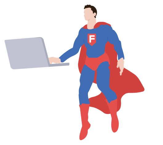 Webforce Studio Superhero Character - Web Development Hero